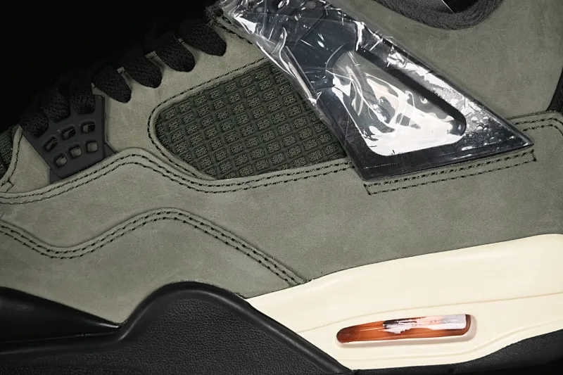 All categories Air Jordan Jordan series basketball shoes Air Jordan 4 OG version Undefeated x Air Jordan 4 OG AJ4 Joe 4 olive green suede IB1519-200
